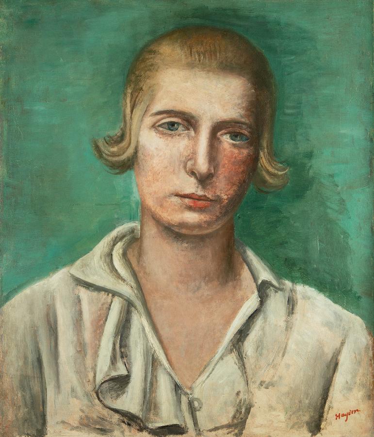 Portret Renee Hayden (pierwszej żony artysty), 1922 r. - 2