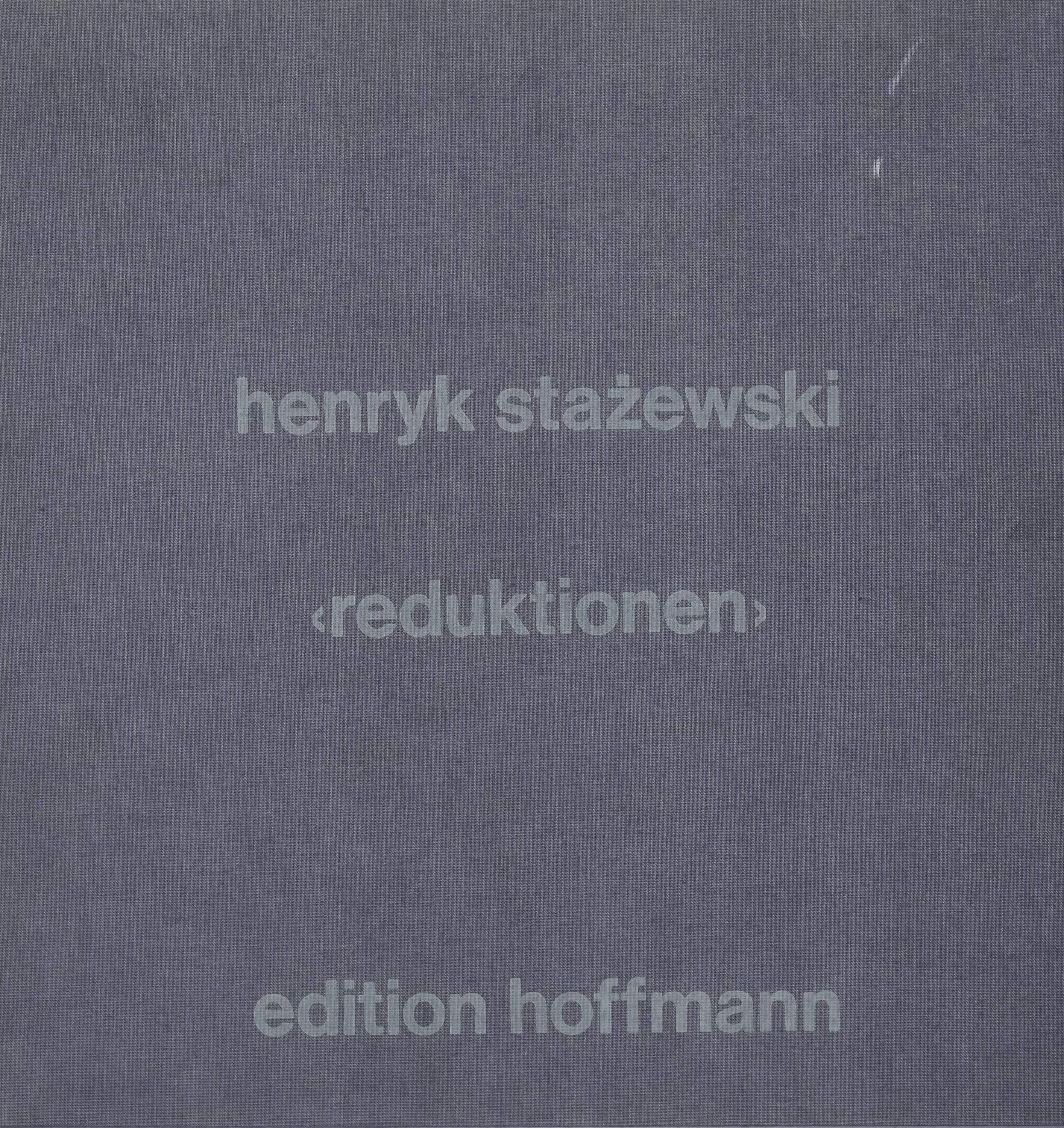 Henryk Stażewski | Redukcje, 1976