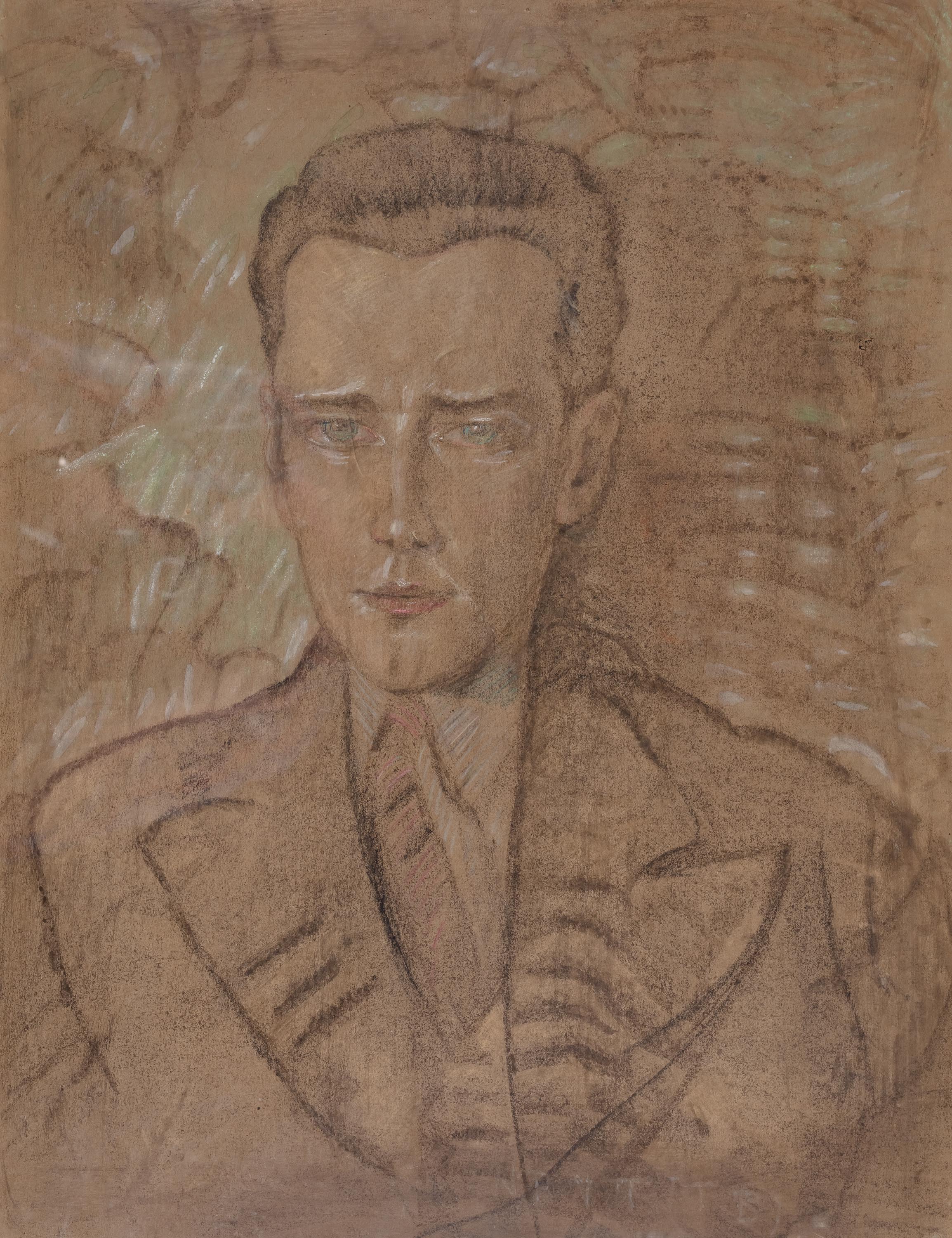 Stanisław Ignacy Witkiewicz | Portret mężczyzny, 1936 r.