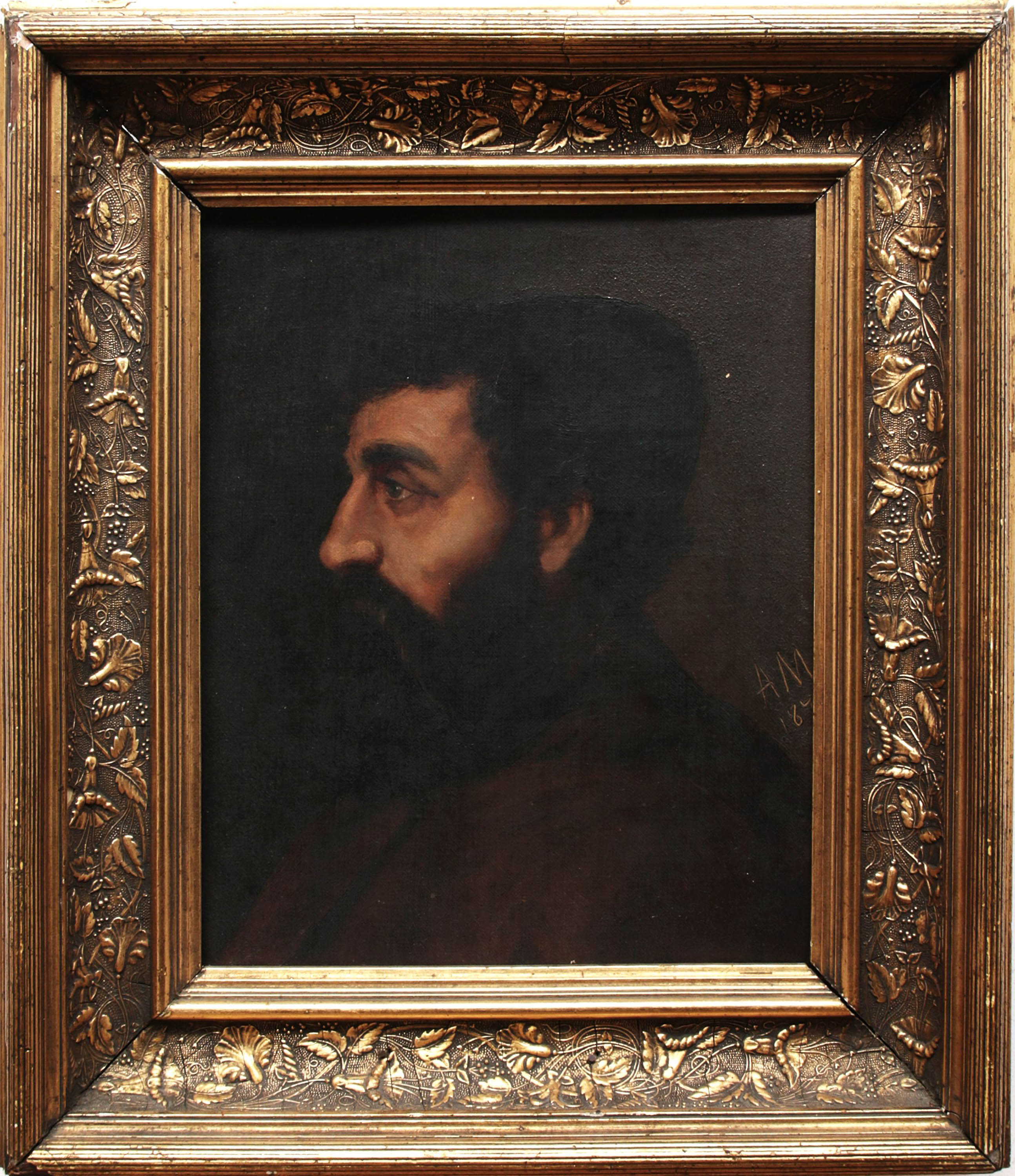 Aleksander Mroczkowski | Portret mnicha, 1873