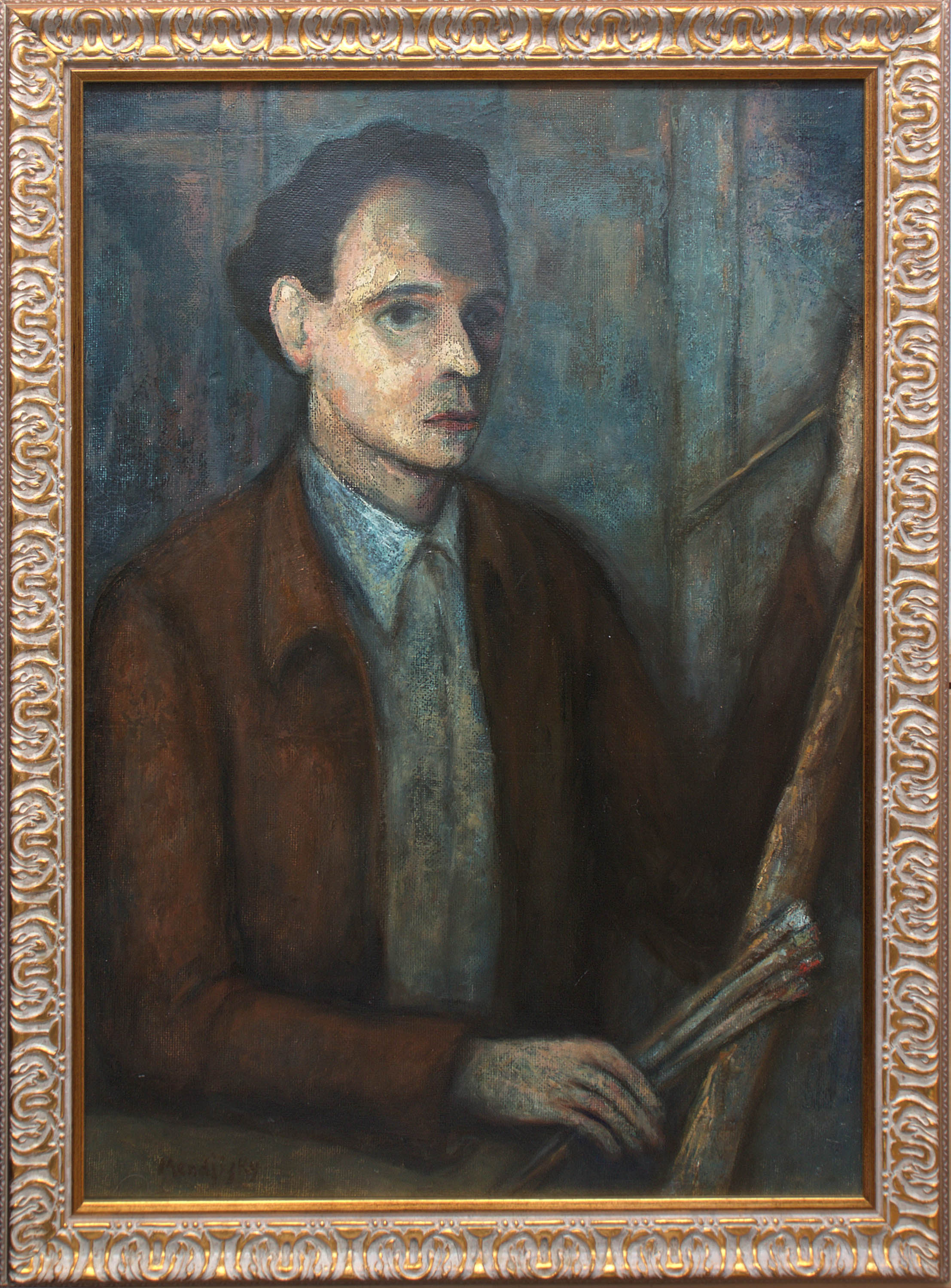 Maurycy Mędrzycki (Mendjizky Maurice) | Autoportret, ok. 1920