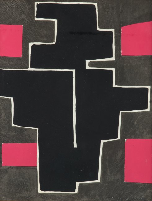 Józef Jarema | Kompozycja, 1955