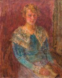Portret Krystyny Kubaszewskiej, 1944 r.