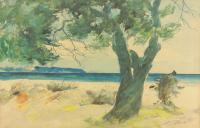 Drzewo na brzegu, 1935 r.
