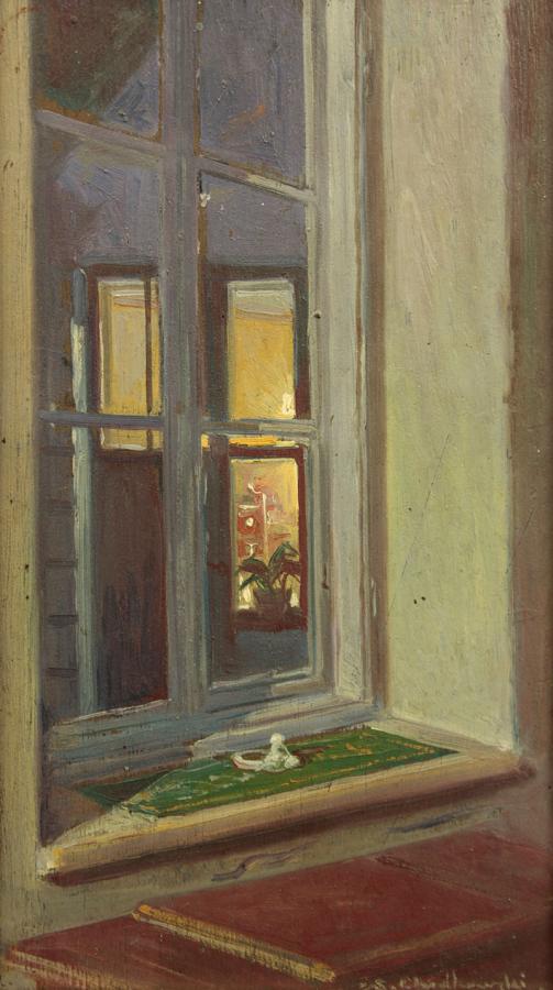Widok na okno, 1920 r.