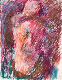 Autoportret w kapeluszu, 1998 r.