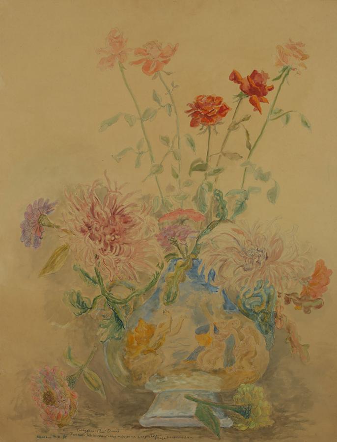 Kwiaty, 1970 r.