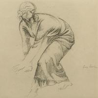Pochylona kobieta, 1929 r.