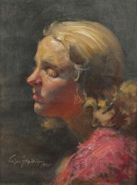 Portret blondynki, 1935 r.