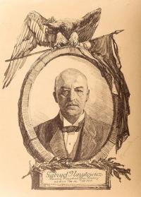 Wizerunek prezydenta Narutowicza, 1922 r.