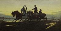 Zaprzęg na drodze, 1882 r.