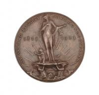 Medal z okazji stulecia kąpieliska w Sopocie 1923 r.