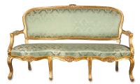 Sofa w stylu Ludwika XV, II poł. XIX w.