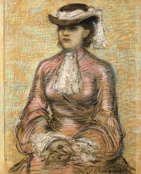 Portret kobiety w kapeluszu