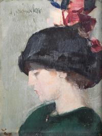 Kobieta w kapeluszu