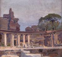 Ruiny Tivoli spod Rzymu (Willa Hadriana), przed 1904 r.