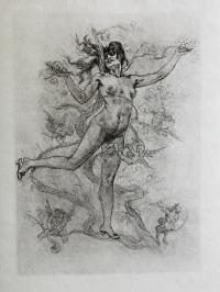 Teka erotyków (Das erotische Werk des Felicien Ropes), 1905 r.