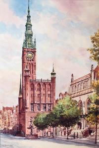 Widok Starego Miasta Gdańsk