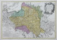 Carte generale de la Pologne avec tous les Etats…