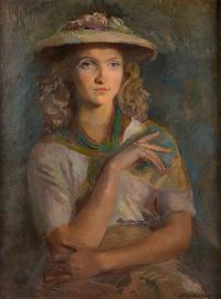 Portret kobiety, 1949 r.