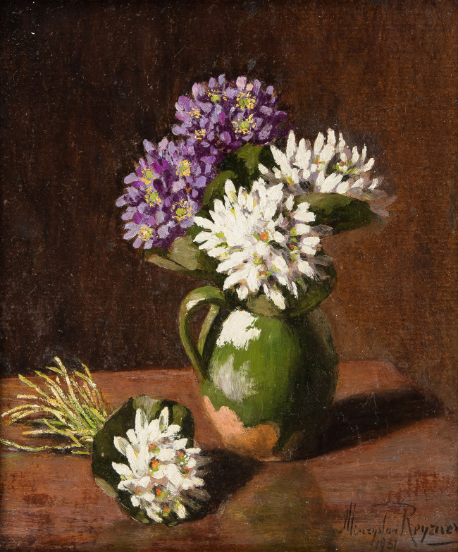 kwiaty-w-zielonym-dzbanie-1931-r-mieczyslaw-reyzner