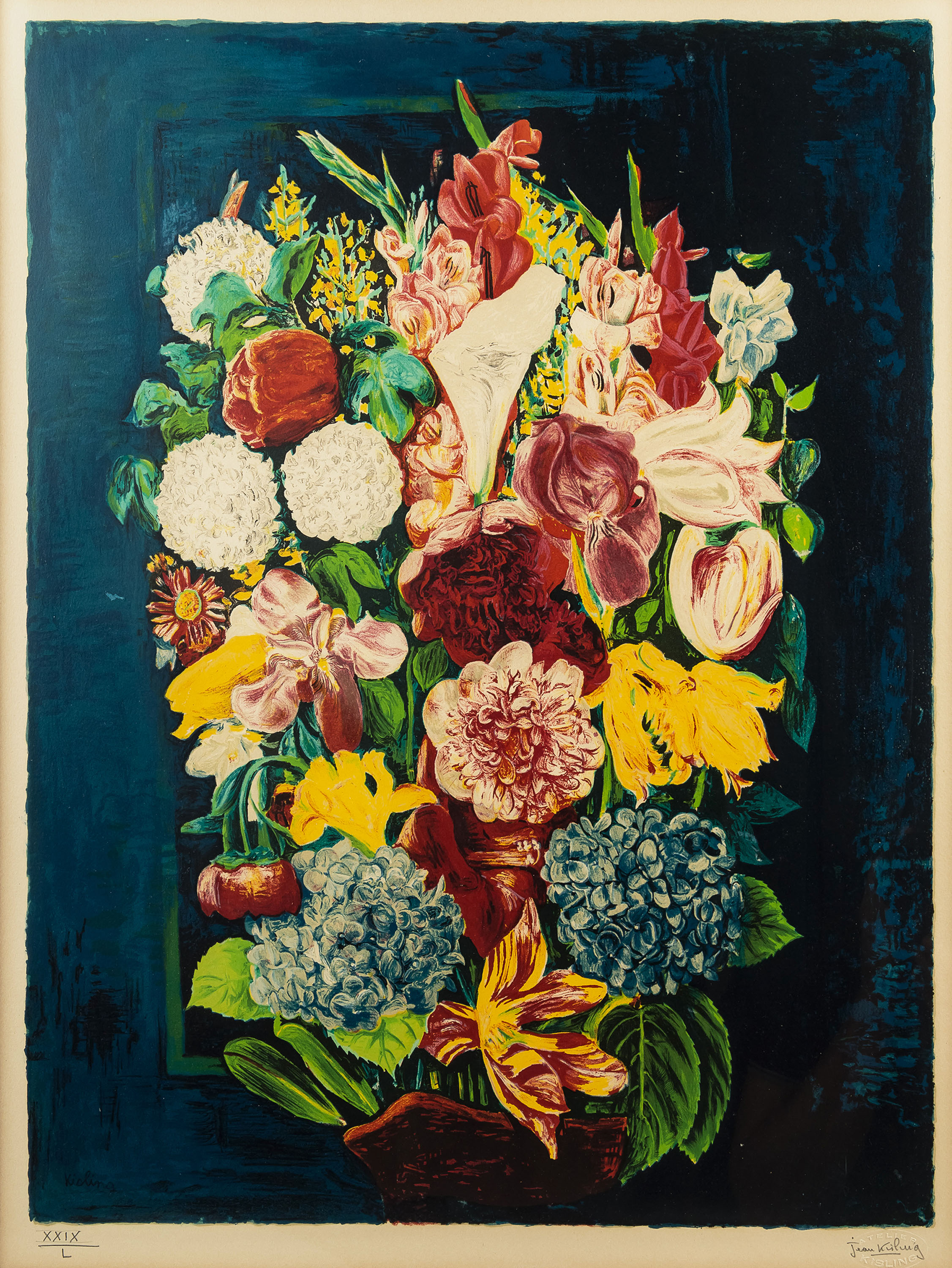 Mojżesz Kisling | Bukiet kwiatów