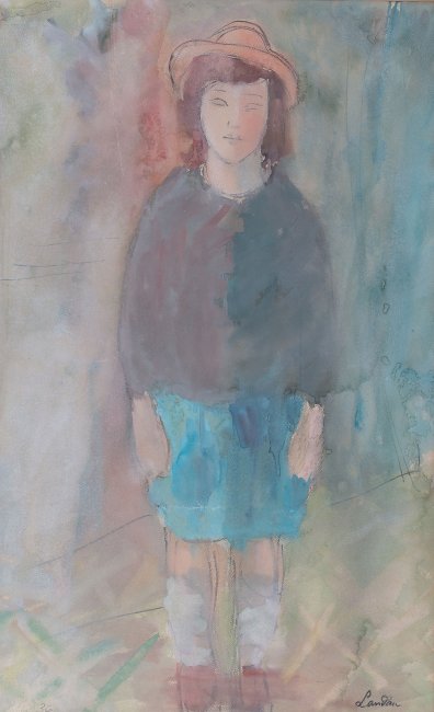 Zygmunt Landau | Portret dziewczynki, 1936 r.