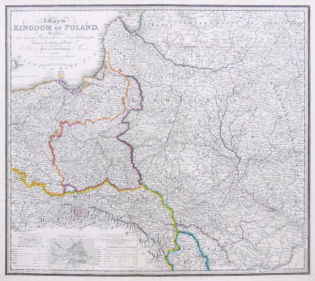 William Faden | A map of the Kingdom of Poland…