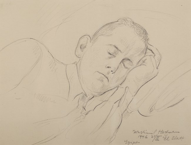 Wlastimil Hofman | Śpiący, 1946 r.