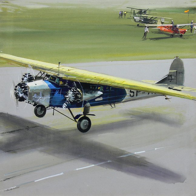 Janusz Grabiański | Fokker F VII