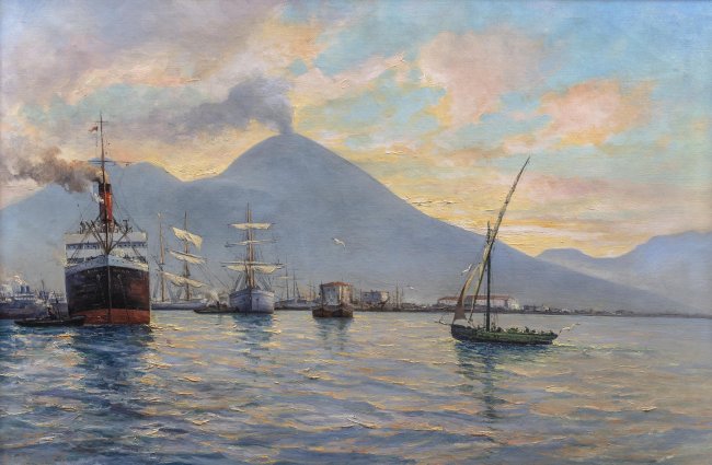 Adolf Schuhknecht | Port w Neapolu