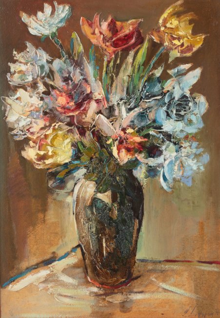 Zbigniew Litwin | Bukiet kwiatów w wazonie