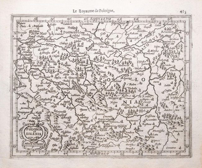 Jodocus Hondius I, Gerard Mercator | Polonia et Silesia