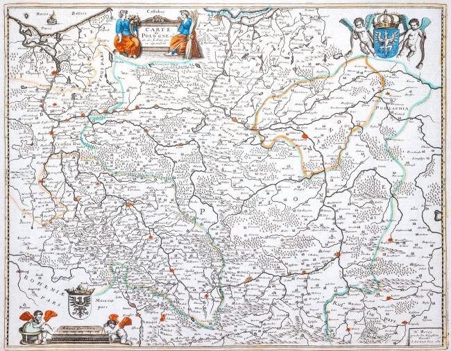 Nicolas Berey | Carte de Pologne et des estats qui en dépendent