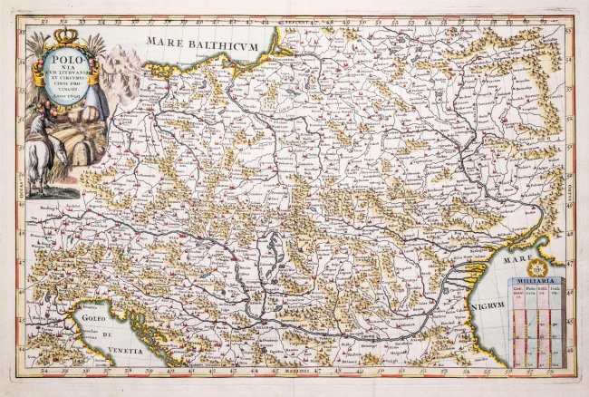 Johann Bencard | Polonia cum Lithuania et circumvinis provinces