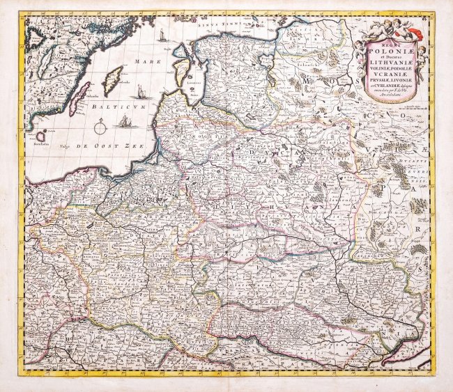 Frederik de Wit | Regni Poloniae et Ducatus Lithuaniae