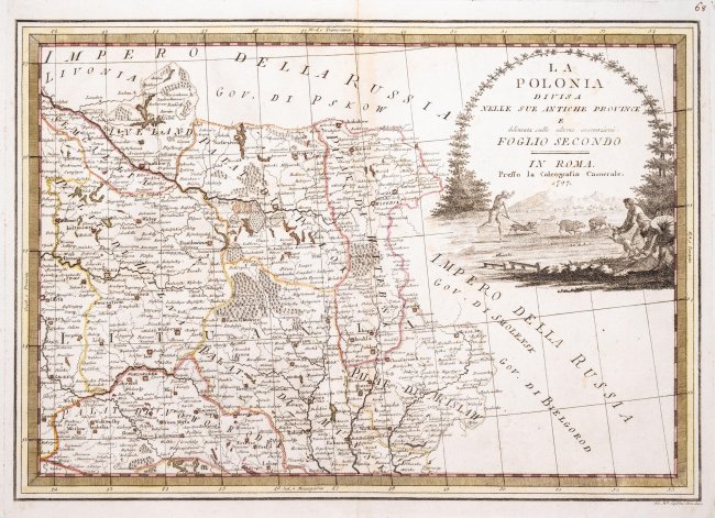 Giovanni Maria Cassini | La Polonia divisa nelle sue antiche province…
