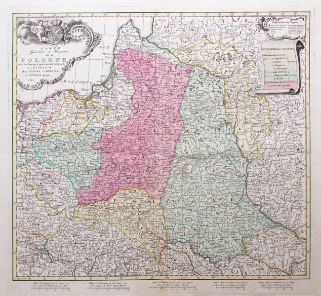 Jan van Jagen | Carte Generale & Itineraire de la Pologne…