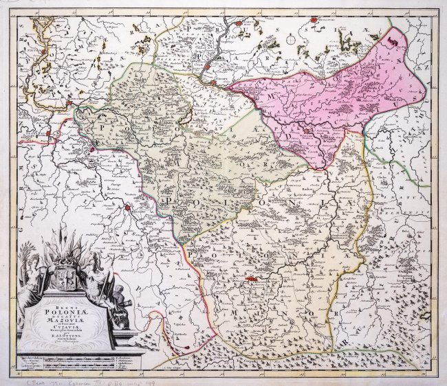 Cornelis Danckerts III | Regni Poloniae Ducates Mazoviae et Province Cujaviae