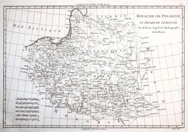 Rigobert Bonne | Royaume de Pologne et Duché de Lithuanie