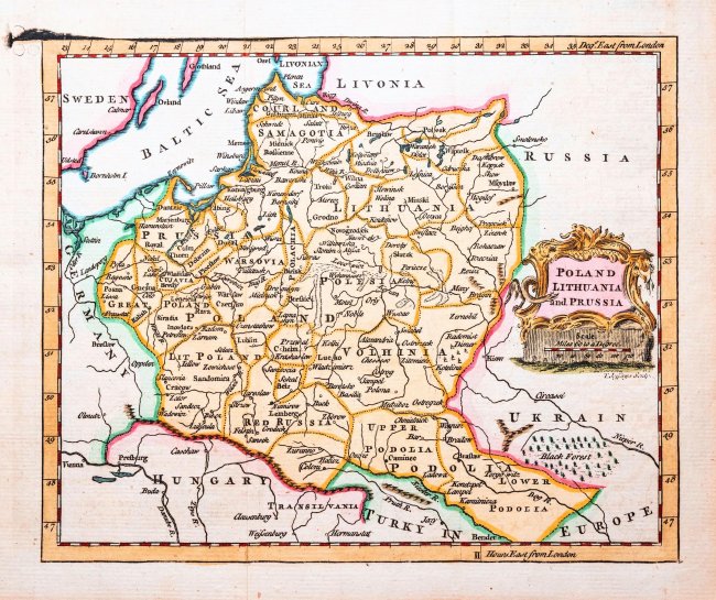 Thomas Jefferys | Poland Lithuania and Prussia
