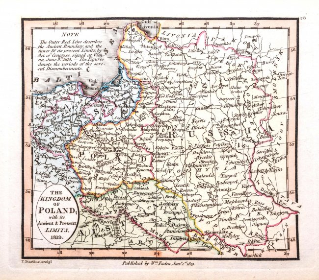 D. Henwood | The Kingdom of Poland with its ancient and present limits