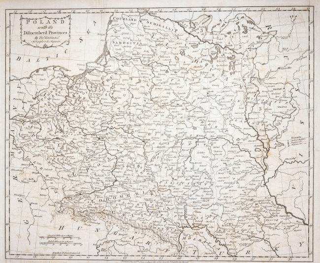 Thomas Kitchin | Poland with its Dismember'd Provinces