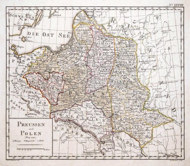 Daniel Friedrich Sotzmann | Preussen und Polen