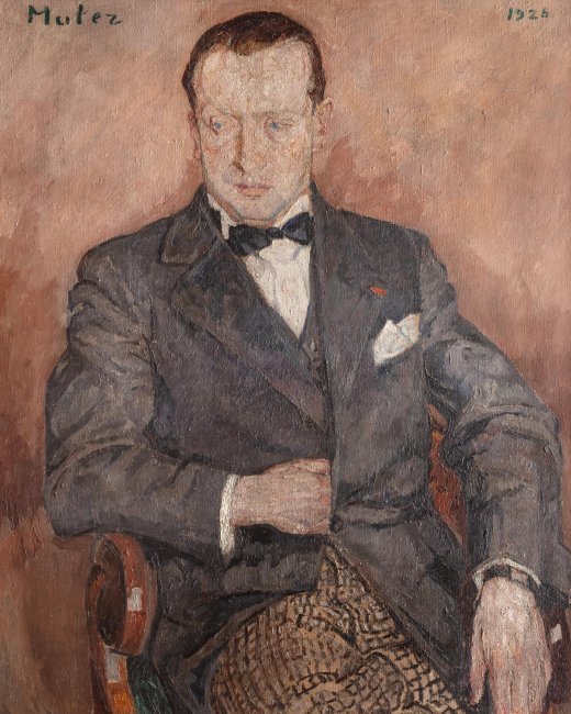 Mela Muter | Portret mężczyzny, 1926 r.
