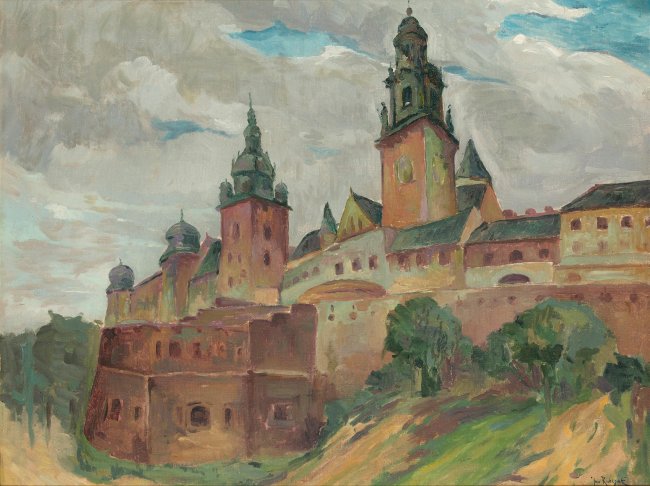 Jan Rubczak | Widok na Wawel