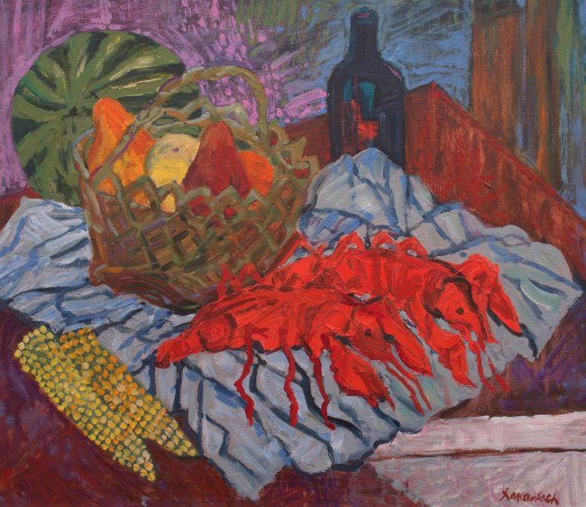 Jan Szancenbach | Raki i owoce, 1996