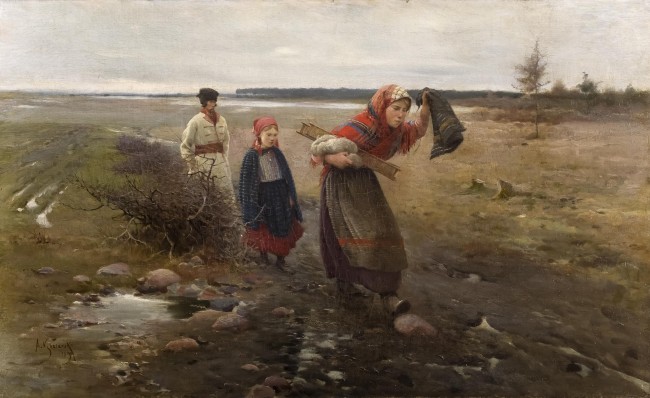 na-blotnistej-drodze-1890-r-apoloniusz-kedzierski