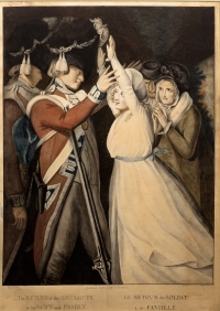 Powrót grenadiera, 1801 r.