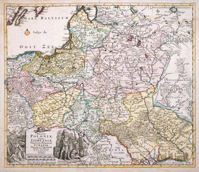 Cornelis Danckerts III | Regni Poloniae et Ducatus Lithuaniae…